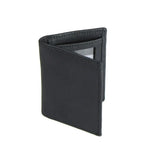 Mini Naked Leather Bifold Wallet 4 Credit Card Slots ID Sleeve CC954