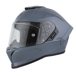 Daytona Viper Arctic Grey DOT Full Face Motorcycle Helmet No Fog Face Shield - V1-AG