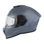 Daytona Viper Arctic Grey DOT Full Face Motorcycle Helmet No Fog Face Shield - V1-AG