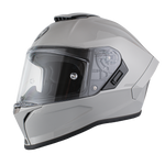 Daytona Viper Cool Grey DOT Full Face Motorcycle Helmet No Fog Face Shield - V1-CG