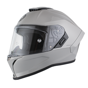 Daytona Viper Cool Grey DOT Full Face Motorcycle Helmet No Fog Face Shield - V1-CG