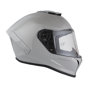 Daytona Viper Cool Grey DOT Full Face Motorcycle Helmet No Fog Face Shield - V1-CG