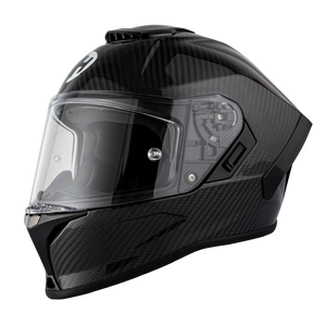 Daytona Viper Grey Carbon Fiber Full Face Motorcycle Helmet No Fog Face Shield V2-G