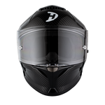 Daytona Viper Grey Carbon Fiber Full Face Motorcycle Helmet No Fog Face Shield V2-G