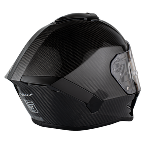 Daytona Viper Grey Carbon Fiber Full Face Motorcycle Helmet No Fog Face Shield V2-G