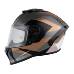 Daytona Viper w/ Copperhead DOT Full Face Motorcycle Helmet No Fog Face Shield - V6-CH