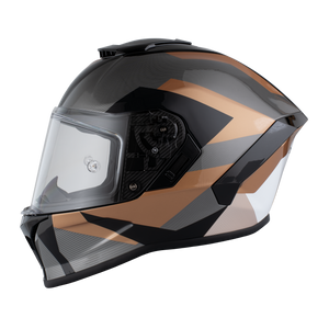 Daytona Viper w/ Copperhead DOT Full Face Motorcycle Helmet No Fog Face Shield - V6-CH