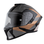 Daytona Viper w/ Copperhead DOT Full Face Motorcycle Helmet No Fog Face Shield - V6-CH