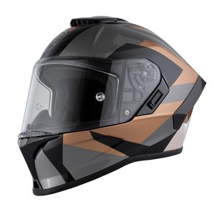 Daytona Viper w/ Copperhead DOT Full Face Motorcycle Helmet No Fog Face Shield - V6-CH