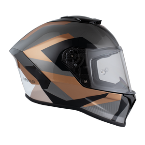 Daytona Viper w/ Copperhead DOT Full Face Motorcycle Helmet No Fog Face Shield - V6-CH