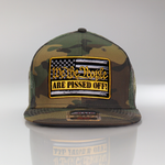 "We the People Are Pissed Off!" American Flag Snapback Hat