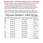 D.O.T. Daytona Half Helmet - Unisex - Skull Flames Red - D6-SFR