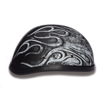 Daytona NOVELTY Non-Certified Helmet - Unisex - Flames Gray - 6002FG