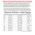 Daytona NOVELTY Non-Certified Helmet - Unisex - Flames Gray - 6002FG