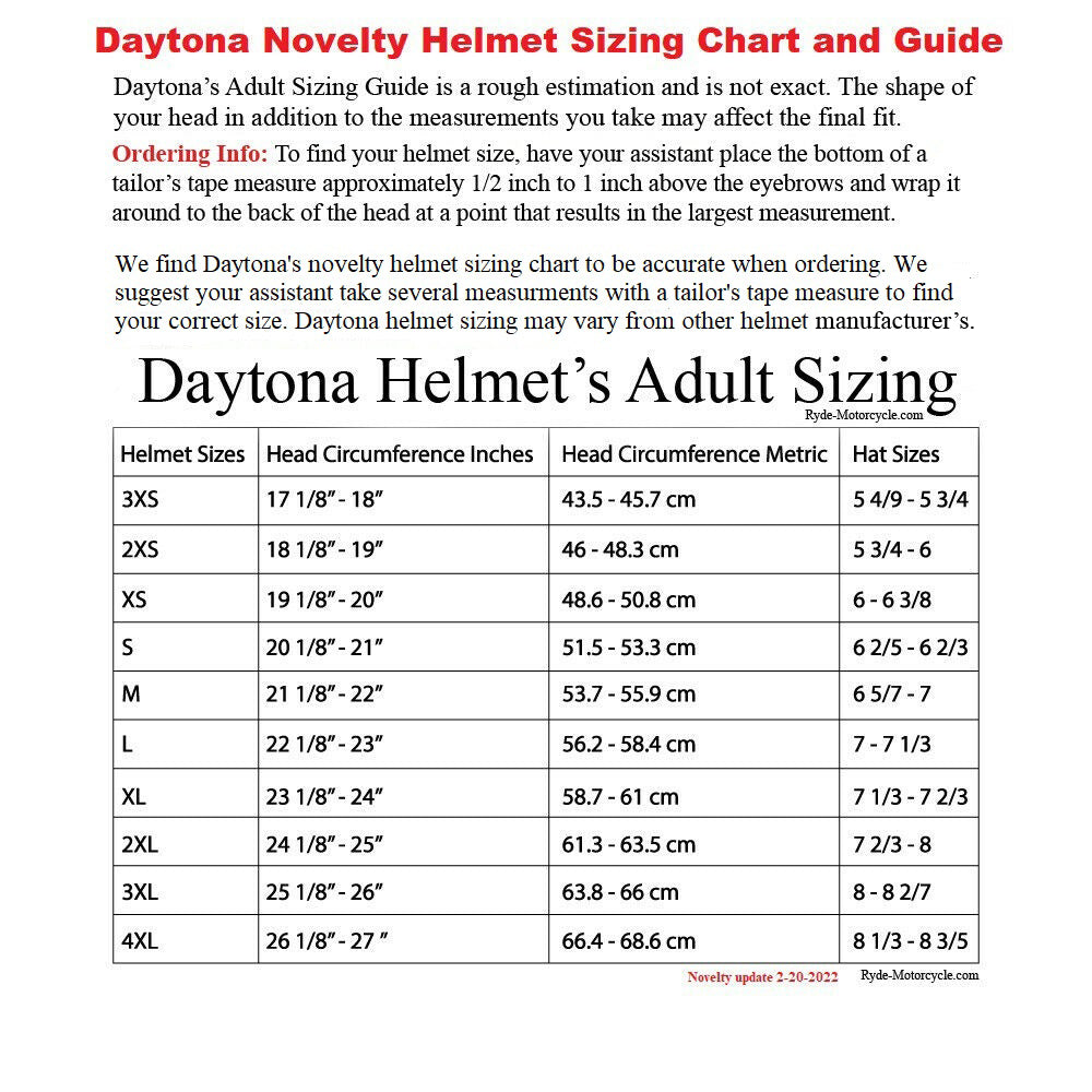 Daytona NOVELTY Non-Certified Helmet - Women's - Butterfly - 6002B