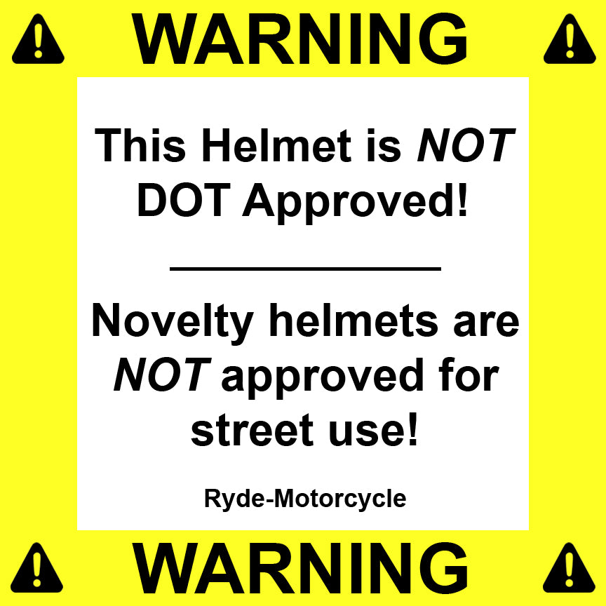 Daytona NOVELTY Non-Certified Helmet - Unisex - Flames Gray - 6002FG