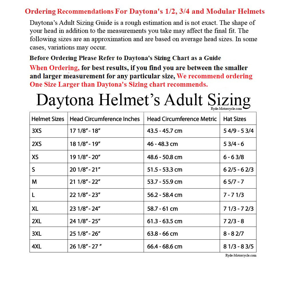 Daytona Detour Full Face Helmet Hi-Gloss Black - DE1-A