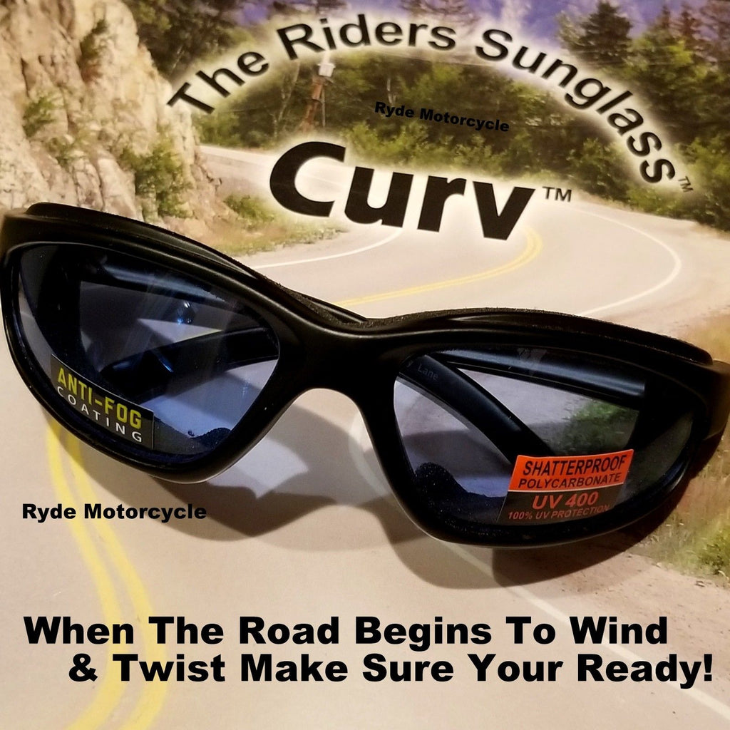 Curv Z Light Blue Motorcycle Rider Sunglass 02-03